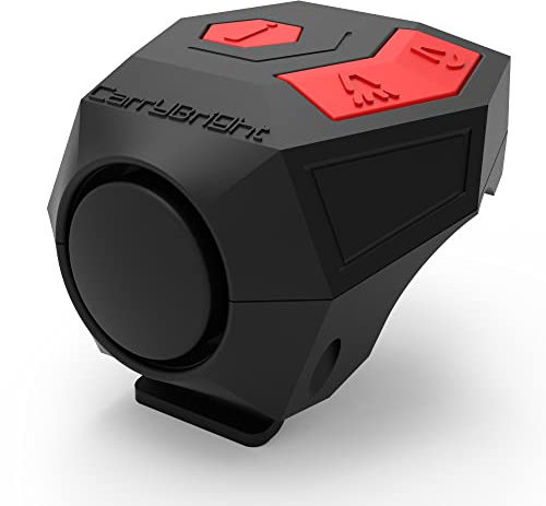 Wuudi Timbre Eléctrico Bicicleta, Bocina Electrónica Impermeable Recargable USB 120 DB, 3 Modos de Alerta para Ciclismo, Carretera y Scooter