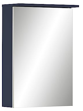 Schildmeyer Spiegelschrank Jesper 155426, Nachtblau, 50,4 x 16 x 72,3 cm