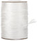 G2PLUS 100M Corda in Nylon Intrecciato in Raso,non Elastico,1.5MM Rocchetto di Filo Intrecciato,Cordoncino intrecciato per Tende,per Braccialetti Intrecciati,Portachiavi Macramè,Cordini（Bianco）
