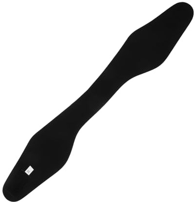 HANABASS Schwimmstirnband Verstellbar Für Tauchen Yoga Und Wassersport Strapazierfähiges Material Haarband Mit Ohrenschutz Für Junge Mädchen Und Erwachsene Schwarz