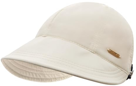 YAMEIZE Sommer Sonnenhut für - Damen Herren Krempe Packbarer Strand Sonnenhut Mütze Reisen Outdoor (DE/NL/SE/PL, Alphanumerisch, Einheitsgröße, Beige)