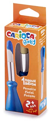 Carioca Nylon babyborste med mjuk borste och enkelt grepp, 1 st