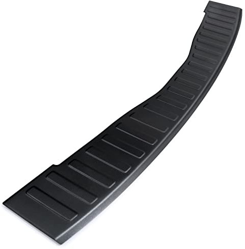tuning-art L476 Edelstahl Ladekantenschutz passend für Mercedes V-Klasse W447 2014- Pulverbeschichtet, Farbe:Schwarz Pulverbeschichtet