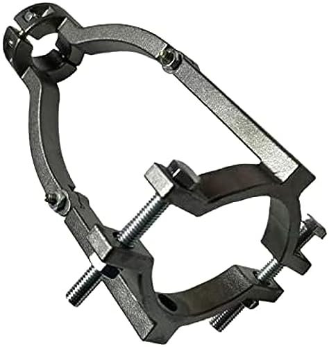 Trapano elettrico con staffa a foro quadrato convertitore facilmente installare per trapano da tavolo e trapano a mano attacco per trapano realizzato in acciaio pressofuso robusto 1 pezzo