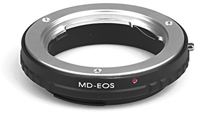 MD-EOS objektivadapter adapter kompatibel med Minolta MD-objektiv kompatibel med Canon EOS kameraring