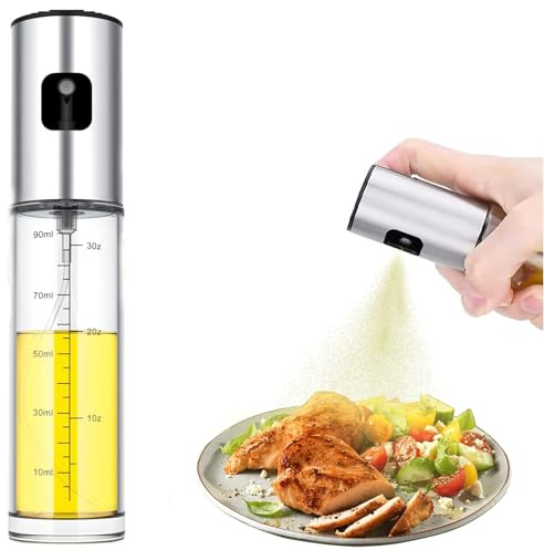 cakeyeye Oil Sprayer for Cooking,Olive Oil Spritzer,Olive Oil Spray Bottle for Salad, BBQ, Kitchen Baking, Roasting (100ml) (1)