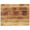 vidaXL Tischplatte, Holzplatte für Esstisch Couchtisch, Massivholzplatte Rustikales Design, Ersatztischplatte, 80x70x1,5cm Rechteckig Raues Massivholz Mango