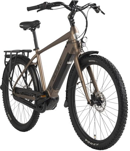 Adore E-Citybike 28 Alu Cityfahrrad CX-280 Mittelmotor 60NM / 15Ah British Green matt