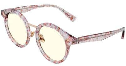 Gunnar Gaming and Computer Eyewear - Tokidoki FLOWER POWER - Frame Colour: Pretty in Pink, Lens Tint: Clear (Blocks 35% Blue Light & 100% UV Light) - Blue Light Blocking Glasses