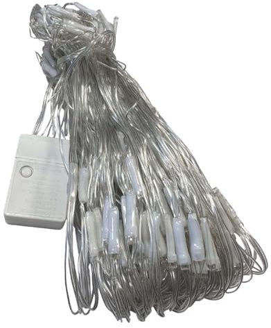 SZLIFE Filet Lumineux LED de Noël, décoration de Noël, lumières en Maille, lumière d'ambiance pour Cour, intérieur et extérieur, fête, Jardin, 150cmx150cm