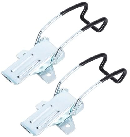 Loquet à Bascule à Ressort en Acier Inoxydable, 2 Pièces, Charnière de Coulée de Verrouillage de Fixation en Acier Inoxydable, Aspirateur Industriel incurvé, Bascules à Ressort