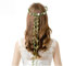 2 Piezas Diadema de Guirnalda y Flores para Mujer, Corona Hecha a Mano para Fiesta de Bodas, Boho Tocado de Cumpleaños