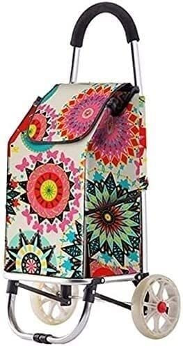 XCSZWTY Carro de la Compra Carro de la Compra Carros de la Compra Plegables Carro de la Compra Carro de la Compra Plegable para Subir escaleras Carro de la Compra Ligero Carga 50 Kg Material de ale