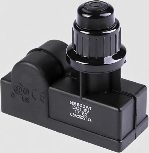 VISSQH Generatore di scintille,accenditore piezoelettrico a pulsante,accenditore di batteria AA 1 uscite per Broil King, Broil-Mate, Sterling, Silver Chef, Uniflame, Surefire, BBQ Pro