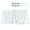 Lymn Cucumber Trellis for Garden - 4 Large Metal A-Frame Supports, 12 Spiral Connectors - Perfect for Growing Climbing Vegetables and Flowers Outdoors - Complete with Plant Clip and U Stakes
