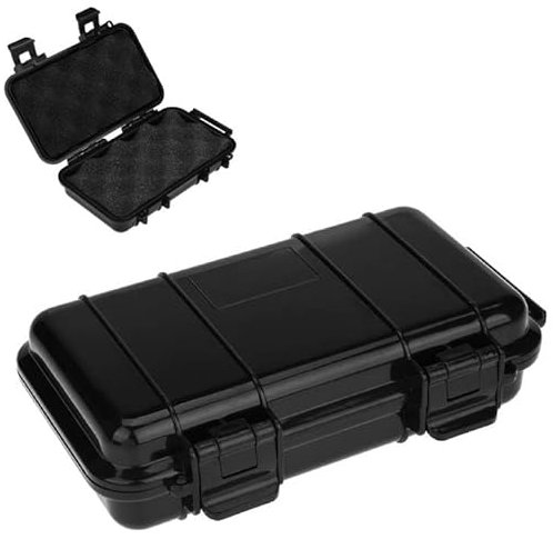Survival Aufbewahrungsbox, Aufbewahrungskoffer für den Außenbereich, Outdoor stoßfester und druckfester wasserdichter versiegelter Survival Aufbewahrungskoffer für Camping, Angeln(190*120*52mm)