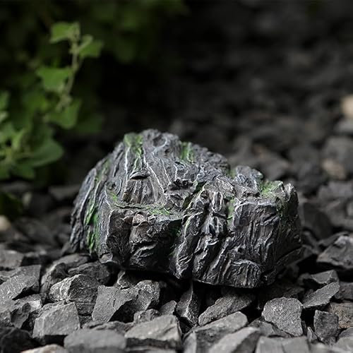 Hide a Spare Key Box - Outdoor Waterproof Fake Rock Key Hider Safe Storage Lock Box - Safe for Outdoor Garden or Yard, Geocaching