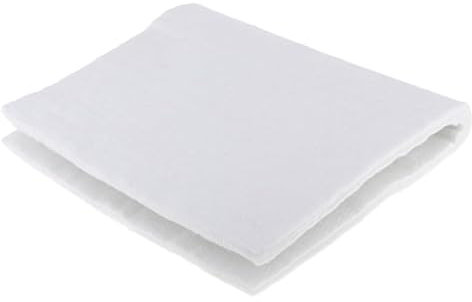 CiCixixi Laine de verre cartouche roche silencieux de pot d'échappement haute température pour moto scooter mobylette roche 34 x 55cm