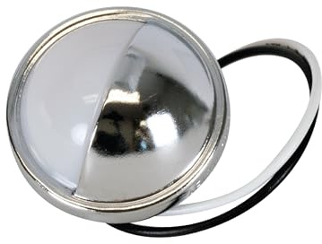 Blazer International B165 LED Round Snap-In Mount License Plate/Utility Light, Waterproof & Shock Resistant 12V Light Lamp for Car, Trucks, SUV, Trailers, Van, RV and Boats