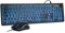 Rii RK105 - Set tastiere e mouse retroilluminati a LED, design elegante e minimalista