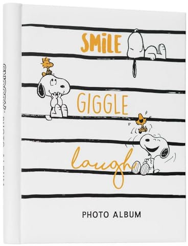 Grupo Erik: Album fotografico Autoadesivo Snoopy | Album foto 24x32cm con 30 pagine e copertina rigida, Album foto Memories, Album Autoadesivo per foto 10x15, 13x18, 13x19 o 13x20
