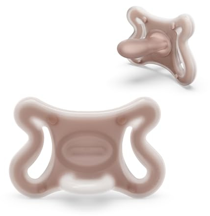 Suavinex, Schnuller für Neugeborene Zero Zero mit SX Pro Physiologischer Sauger für Babys von 0 bis 6 Monaten, Hypoallergen, Geeignet für empfindliche Haut, Skin-Friendly Silikon, Deep