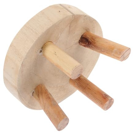 CIYODO Pflanzenständer Aus Holz Niedriger Hocker Als Blumentopfständer Für Balkon Und Garten Passend Für Kleine Topfpflanzen Robust Und Langlebig