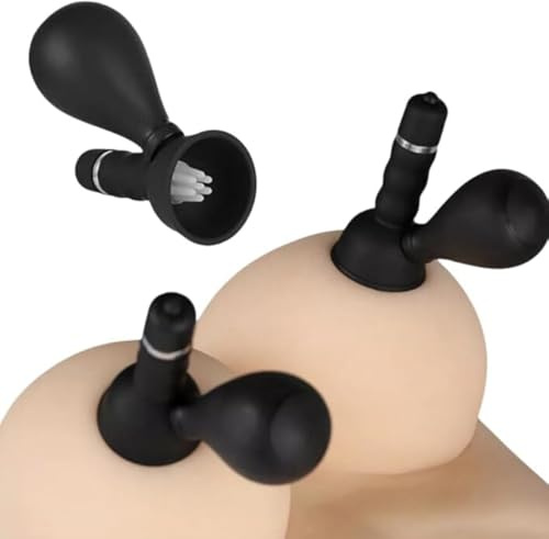Electric Vibrating Nipple Sucker Clamps Breast Vacuum Sex Toy Electric Vibrating Breast Nipple Clamps Sucker Adult Sex Toys