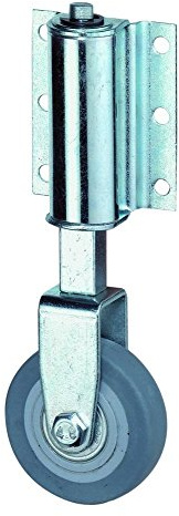 Power&Handel Leiter-Bockrolle, Gesamtbauhöhe: 150 mm, 40kg