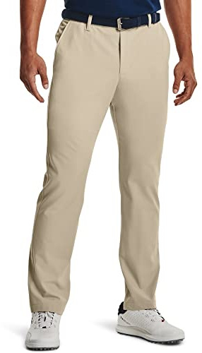 Under Armour Pantalon Drive Tapered pour Homme, Base Kaki (289)/Gris Halo, 38W x 36L