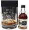 Personalised Crystal Tumbler & Miniature - Rum Design (Kraken Spiced Rum, Cardboard Gift Box)