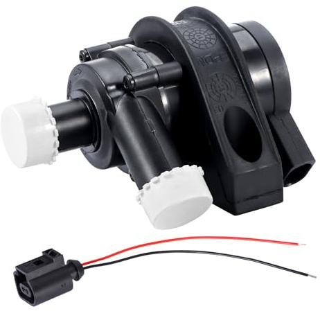 Gedlex Pompa Acqua 12V, 1K0965561J Pompe dell'acqua nel Sistema di Raffreddamento, Pompa per Acqua Aftermarket Automotive per Beetle, Jetta, Golf, Passat, Octavia, CC, A3, 1K0 965 561 J, 1KO965561J