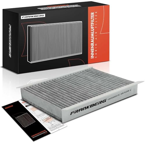 Frankberg Innenraumfilter Pollenfilter mit Aktivkohle Kompatibel mit Tonale 965 500L 351 352 500X 334 Renegade SUV B1 BU BV Renegade Van B1 BU Replace# 51979427