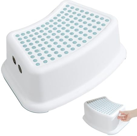Marche Pied - Tabouret pour Enfant | Marchepied Toilette| Repose Pieds | Tabouret WC | Escabeau | Marchepied De Toilette De Bain Squatpour Chambre De Bébe pour Toilette, Salle De Bain, Cuisine