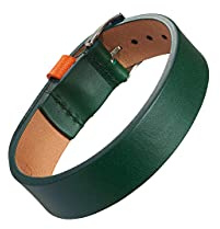 PIENOSOLE Bracciale da Uomo in Vera Pelle con Chiusura Regolabile in Acciaio Inossidabile - Made In Italy e Sostenibile - Fatto a Mano - Confezione Regalo Esclusiva in Carta Ecologica
