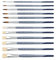 Faber-Castell Creative Studio Pinsel (rund & flach, Pinselset Komplett 12-teilig)