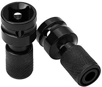 2 Stück Bit Adapter Schlagschrauber 1/2 Auf 1/4, Bithalter Stecknuss, Sechskantschaft Für Schlagratschenschlüssel Schraubendreher