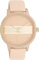 Oozoo Timepieces Damen Uhr in Pfirsichrosa Champagnerfarben | Armbanduhr Damen mit Lederarmband | Hochwertige Uhr für Frauen| Edle Analog Damenuhr in rund C11151