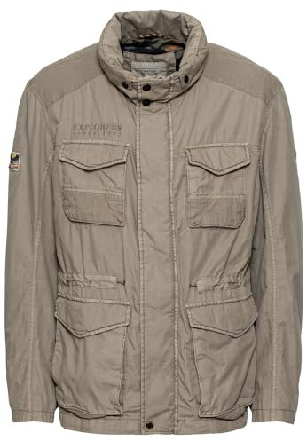 camel active Herren Fieldjacket aus Reiner Baumwolle Khaki, menswear-54