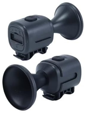 Orivin Bicycle Horn,Electric Bicycle Horn IPX4 Waterproof,Exchangeable Batteries Electronic Bike Bell