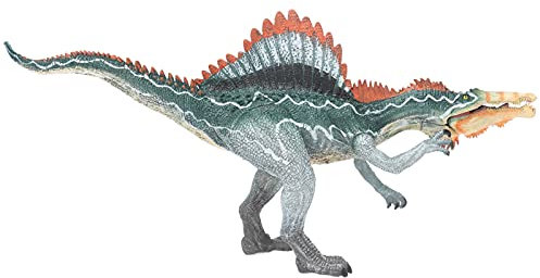 CHICIRIS Dinosaurier Actionfigur, PVC Kunststoff Collection Dekoration Stegosaurus Dinosaurierfigur für Jungen zum Spielen für(Neuer Spinosaurus)