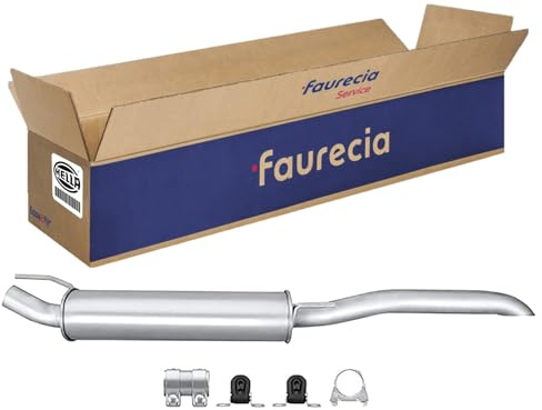 HELLA 8LD 366 036-361 Bakre ljuddämpare - Easy2Fit® Kit - Bak - endelad - Sats med monteringsdelar