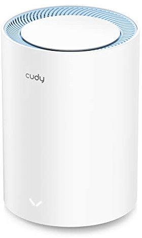 Cudy AC1200 WiFi-System für den ganzen Haushalt, Dual-Band WiFi Router AC1200, Range Extender VPN, DNS über TLS, IPv6, DDNS, M1200, 1 Packung