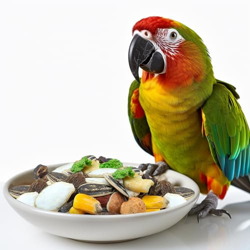 Nobleza - Wellensittichvogelfutter, Premium-Vogelfutter, schmackhaftes und gesundes Vogelfutter(500g)