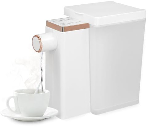 Neulriscn Distributeur d'eau Chaude Numérique Iinstantané à écran Tactile LED, Capacité de 1.5 litres, 4 Températures de Vitesse Distributeur d'eau Instantanée, pour la Préparation du thé, Café