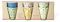 Rice - Set di 6 tazze in melamina – Show Your True Colors – Set di bicchieri da campeggio, stoviglie in melamina, infrangibili, senza BPA, 80 ml