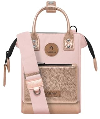 CABAIA Nano Bag 1,8L - Petit Sac Bandoulière Femme - Déperlant | Format compact · Bandoulière réglable · Poches intérieures · Tissu recyclé · Certifié Vegan