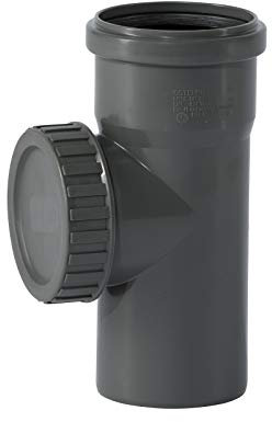 Ostendorf K12755 HTsafe Tuyau de Nettoyage, Gris, DN 75