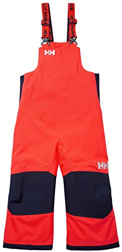 Helly Hansen Kinder Unisex K Rider 2 Ins Bib, Neon Koralle, 3