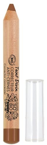 LÉA NATURE SO BiO étic| Correcteur anti-cernes certifié Bio - Teint Divin | Noisette | Camoufle imperfections & cernes | Huile de Jojoba Bio nourrissante | Vegan | Made in France | Crayon 1,9g